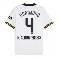 Camiseta Borussia Dortmund Nico Schlotterbeck #4 Tercera Equipación 2024-25 manga corta